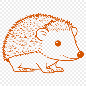 A small, spiny mammal with a rounded body and short legs, often found in gardens.