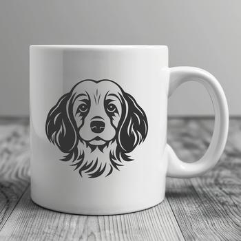 Artistic Cocker Spaniel In SVG & PNG