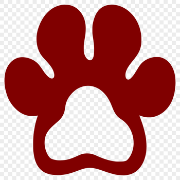 A collection of digital animal paw print designs suitable for various applications.