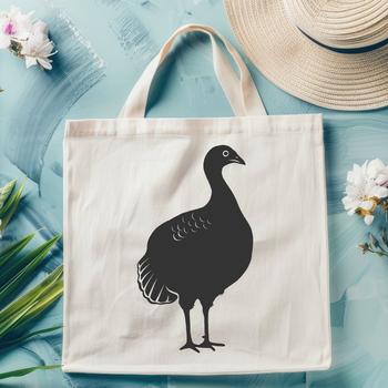 An SVG vector art representation of a turkey, suitable for various design applications.