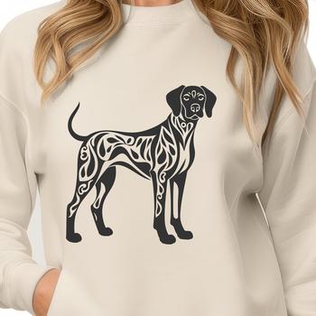 Artistic Standing Great Dane SVG