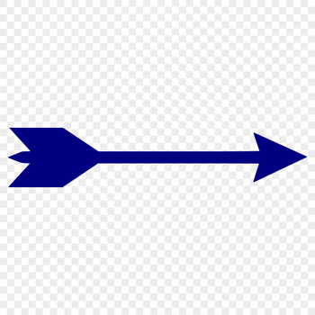SVG arrow for web design and templates