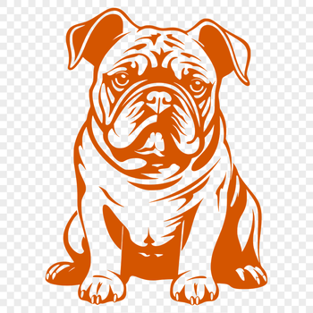 Creative Bulldog SVG