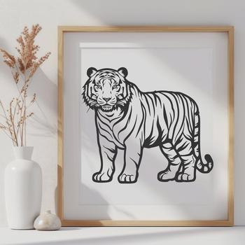 Creative Big Cat - Animal SVG