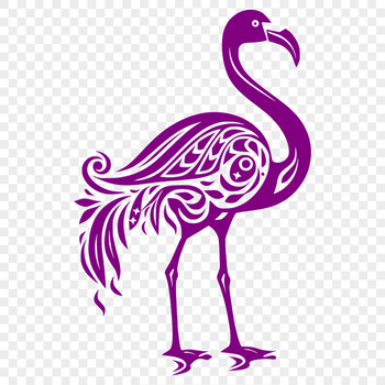 Free Unique Flamingo Clipart