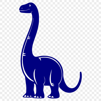 Unique Brachiosaurus SVG