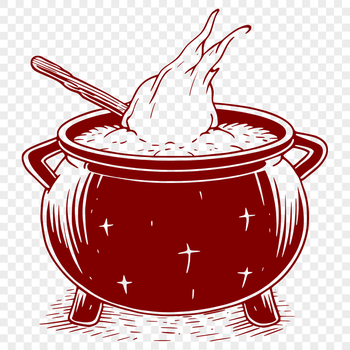 Unique Cauldron PNG