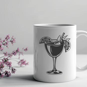 Free Cocktail - Laser Cutter PNG