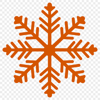 A delicate, intricate snowflake design made from interlocking geometric shapes.