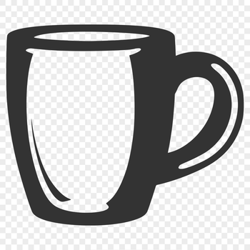 Coffee Digital Art In SVG, PNG, PDF And DXF Formats