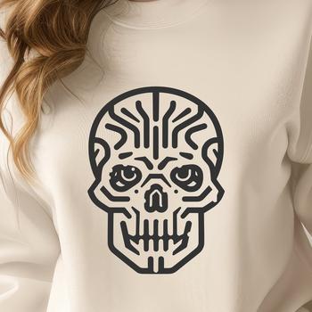 Beautiful Skull - Cricut SVG