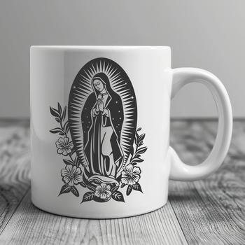 Artistic Our Lady Of Guadalupe Vector Illustration