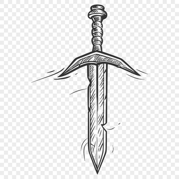 Illustrative depiction of a witch's dagger, evoking dark magic and mystery.