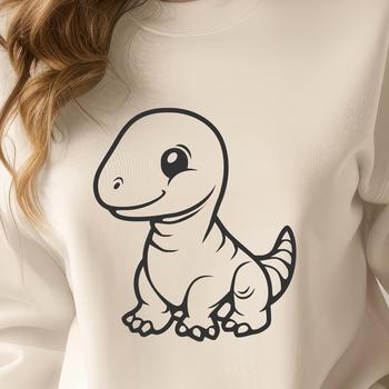 Cute Dino - DXF Format