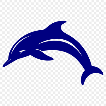 An SVG graphic featuring an animal commonly found in the ocean.