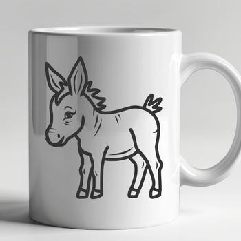 Stunning Donkey - Procreate SVG