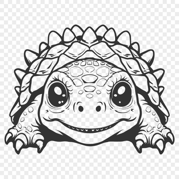 Unique Ankylosaurus Printable Image