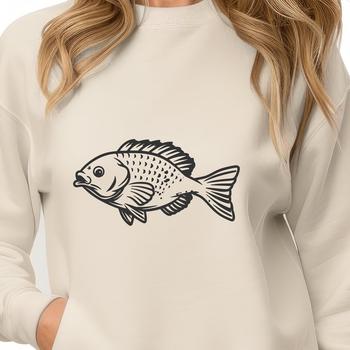 Artistic Crappie Design