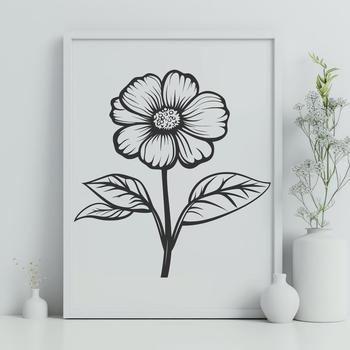 Unique Wild Flower Digital Art In PNG For Free Download