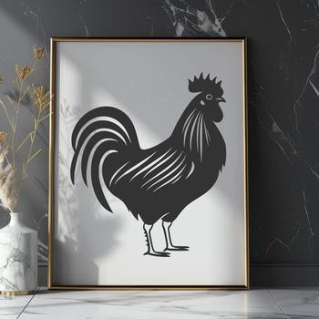 Creative Cockerel In PDF