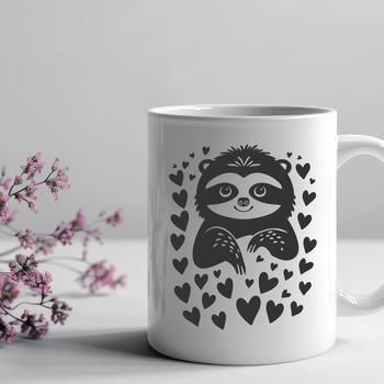 Cute Sloth In PDF