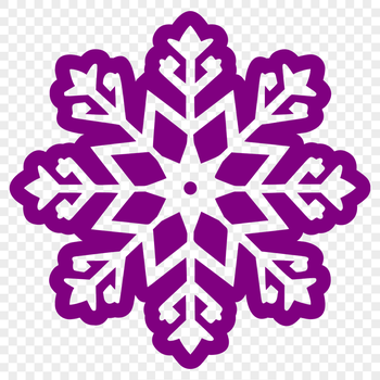 Free Snowflake In SVG