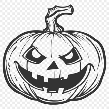 Free Unique Jack-O-Lantern Digital Art