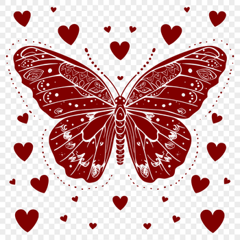 A colorful butterfly with ornate wings and intricate patterns.