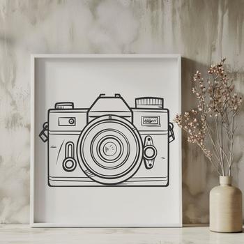 Free Unique Photography Vector Drawing