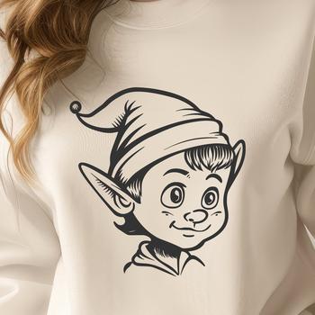 Unique Elf In DXF