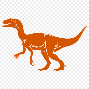 A detailed prehistoric dinosaur illustration in vector format.