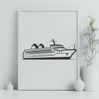 Unique Cruise Ship SVG