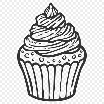 Creative Cupcake Drawing