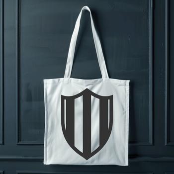 Vector illustration of a shield icon, suitable for graphic design projects.