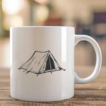 Free Tent Digital Drawing In SVG For Free Download