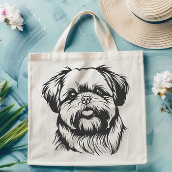 Free Unique Shih Tzu Digital Art