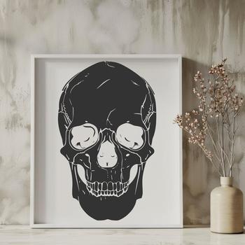 Stunning Skull - Procreate PNG