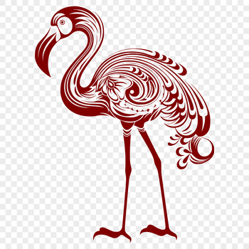 A colorful bird with long neck and legs, standing on one leg.