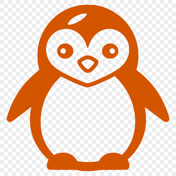 Free Penguin Stencil