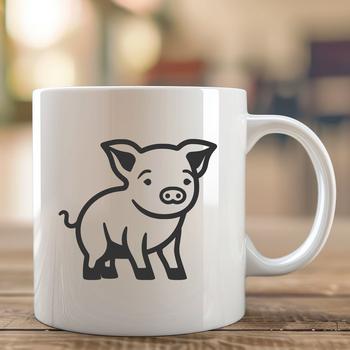 Stunning Pig Clipart