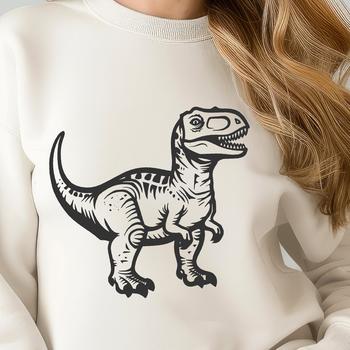 Beautiful T Rex In SVG & PNG