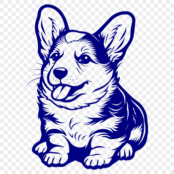 Stunning Sitting Welsh Corgi PDF