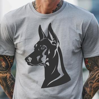 Unique Doberman Pinscher - Cricut PNG