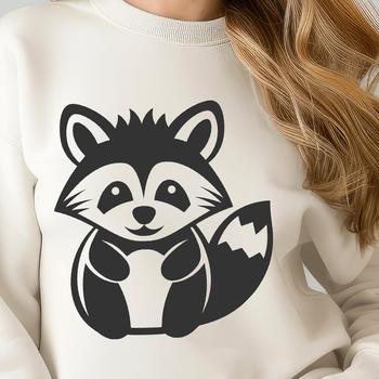 Cute Racoon - For Cricut Project