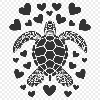 Creative Sea Turtle SVG