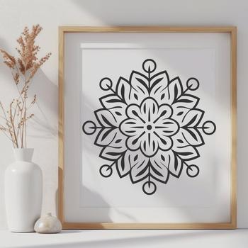 Stunning Snowflake - DXF