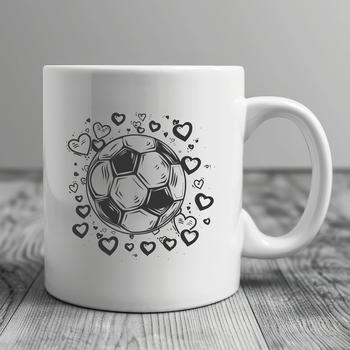 Soccer Ball In SVG