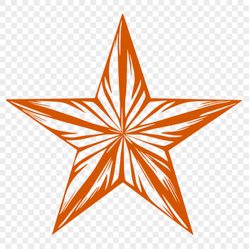 A simple illustration of a six-pointed star symbol, suitable for various digital applications.