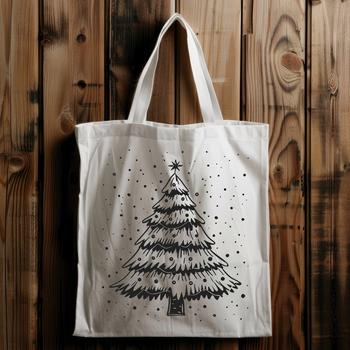 Beautiful Christmas Tree Artwork