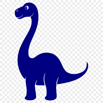 A detailed illustration of a dinosaur's full body, showcasing its prehistoric features.